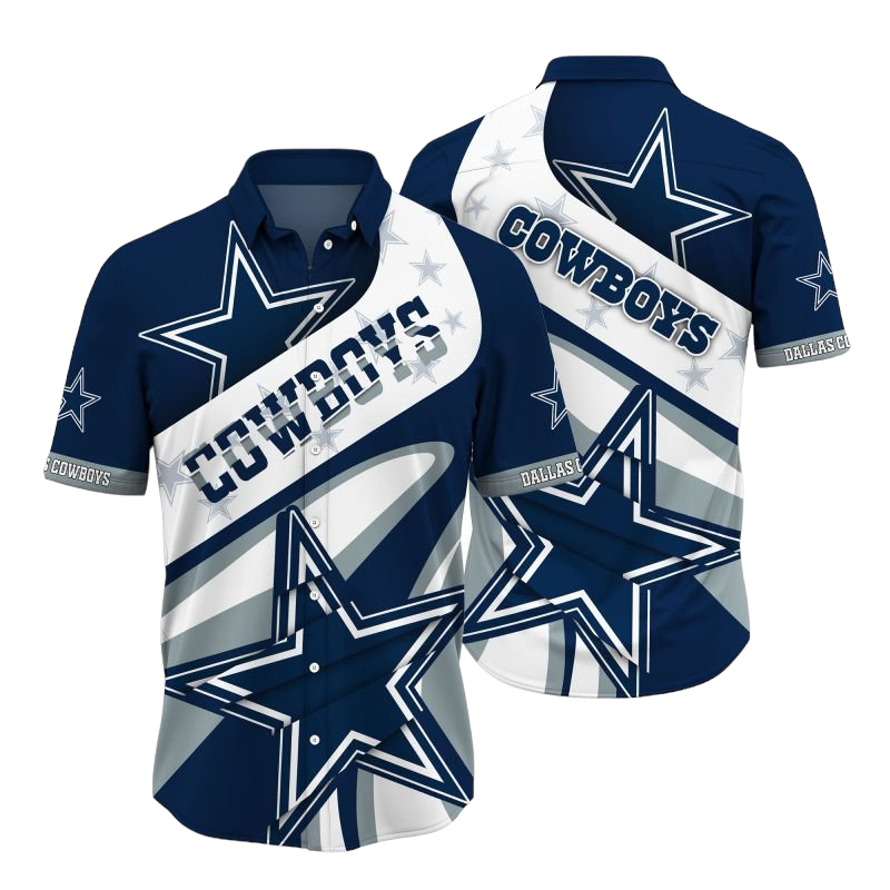 dallas cowboys nfl Hawaiian Shirt Aloha Shirt for Men Women