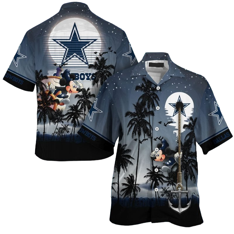 dallas cowboys nfl summer Hawaiian Shirt Aloha Shirt for Men Women