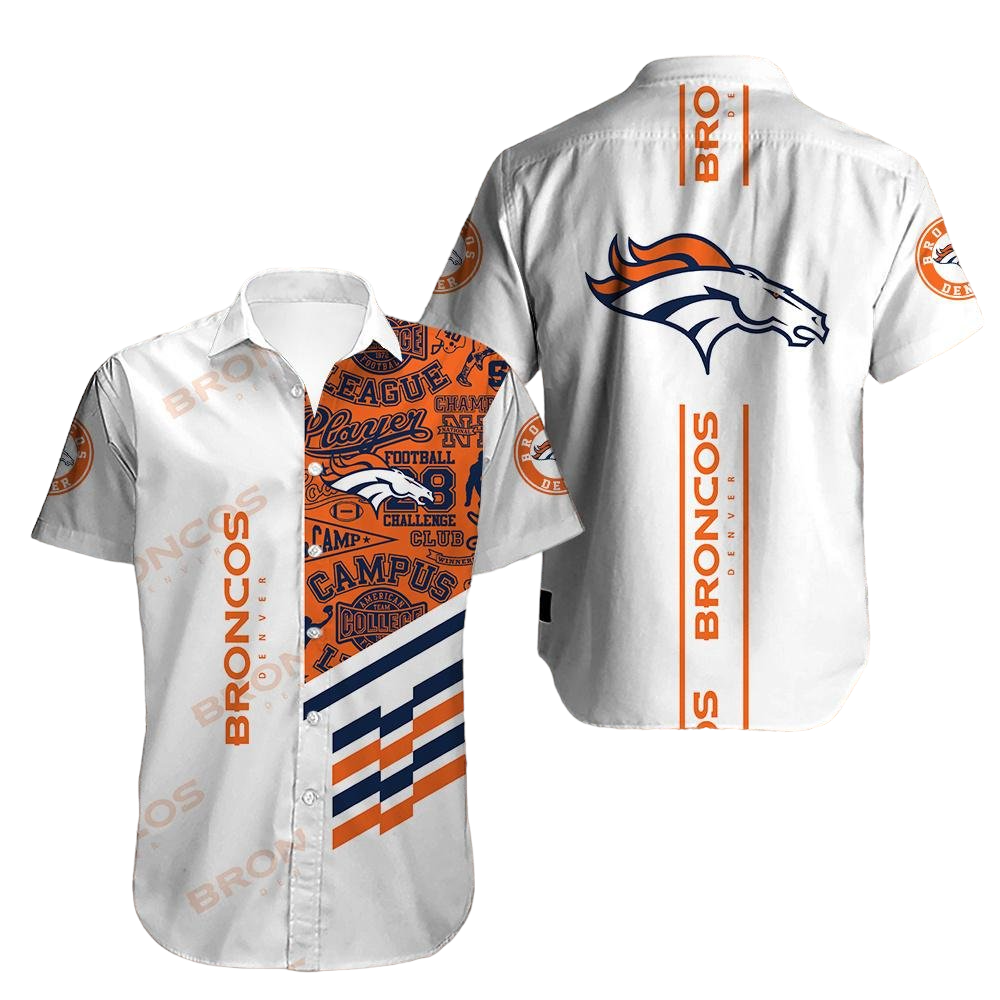 denver broncos Hawaiian Shirt Aloha Shirt for Men Women