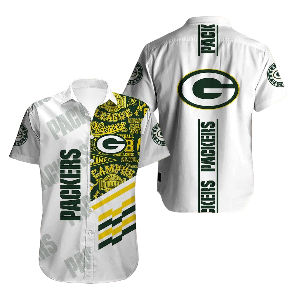 green bay packers Hawaiian Shirt Aloha Shirt for Men Women