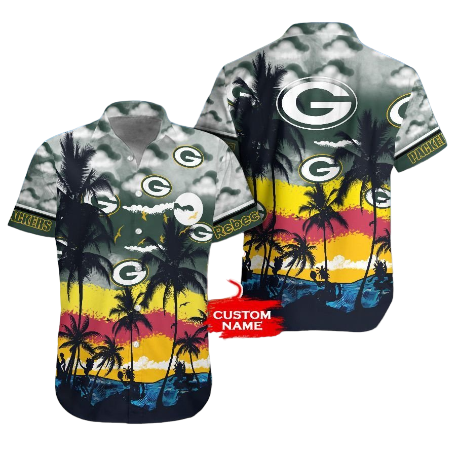 green bay packers nfl gift for fan personalized Hawaiian Shirt Aloha Shirt for Men Women