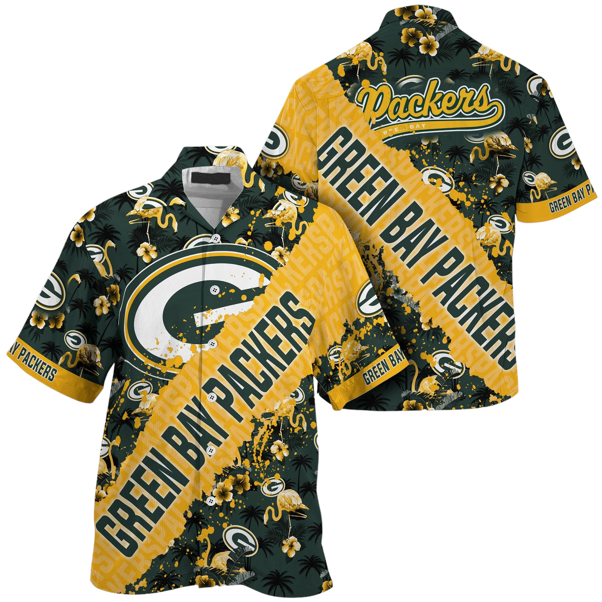 green bay packers nfl trending summer Hawaiian Shirt Aloha Shirt for Men Women