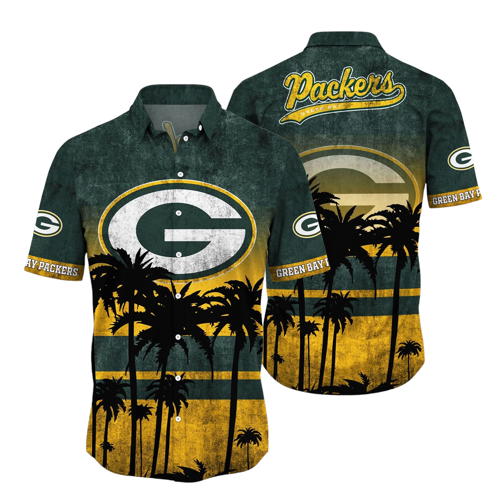 green bay packers nflHawaiian Shirt Aloha Shirt for Men Women