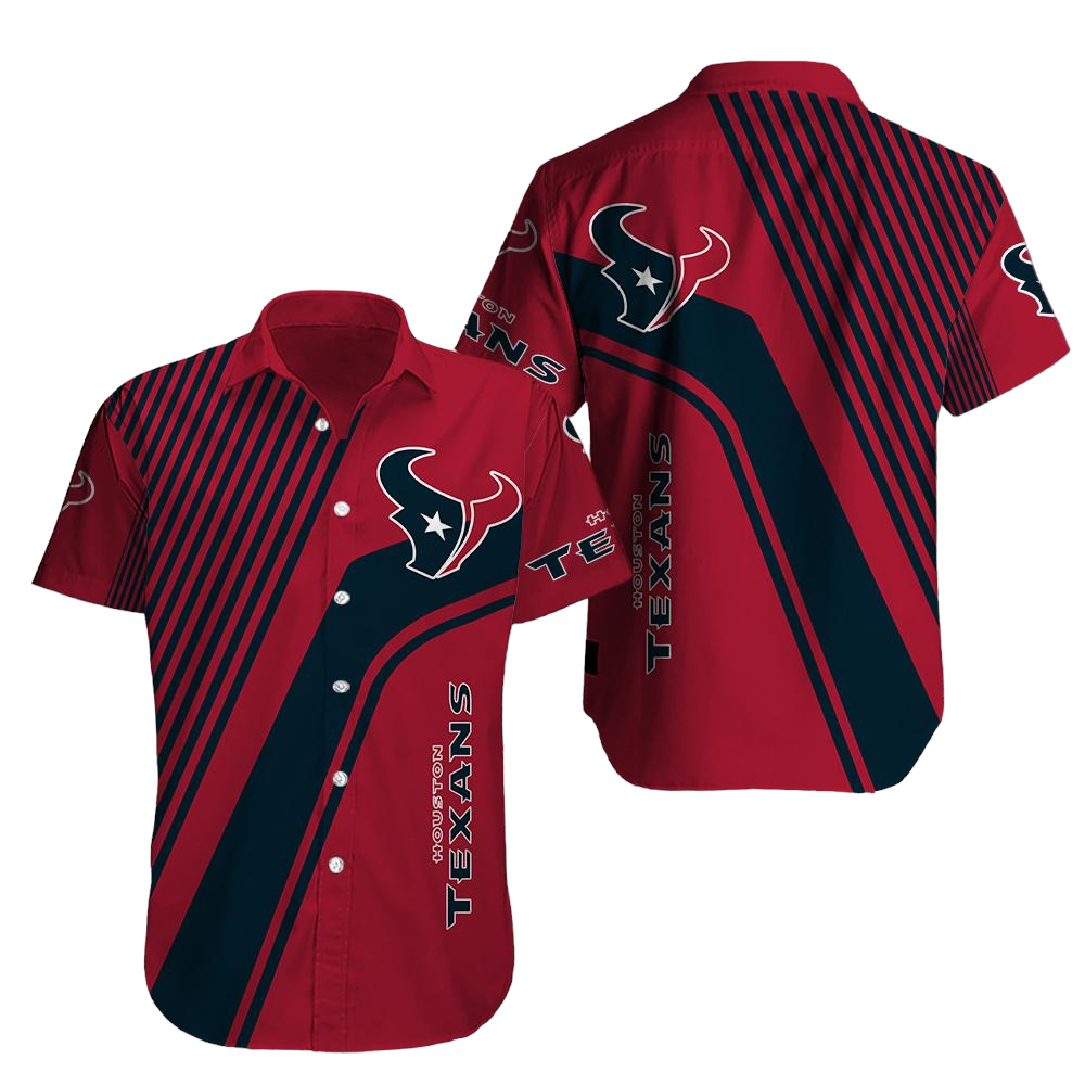 houston texans Hawaiian Shirt Aloha Shirt for Men Women