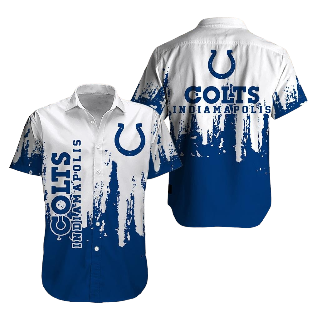 indianapolis colts Hawaiian Shirt Aloha Shirt for Men Women