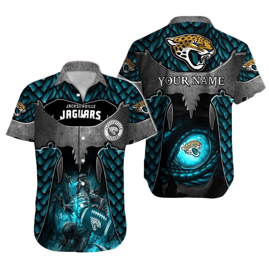 jacksonville jaguars nfl Hawaiian Shirt Aloha Shirt for Men Women