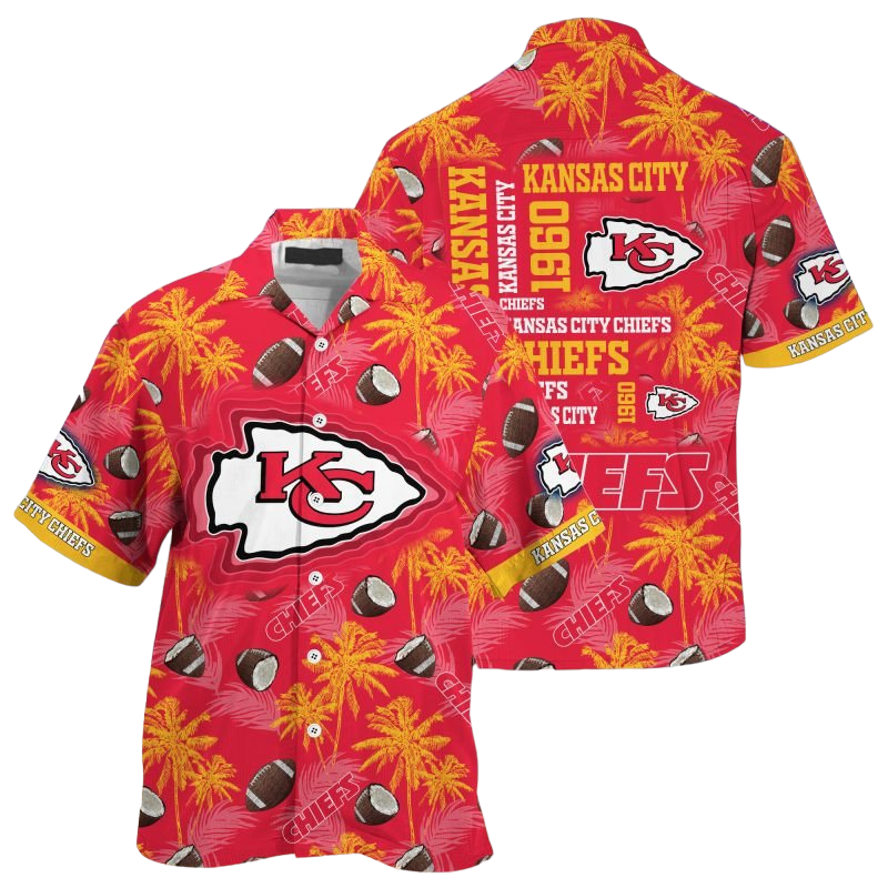 kansas city chiefs nfl Hawaiian Shirt Aloha Shirt for Men Women