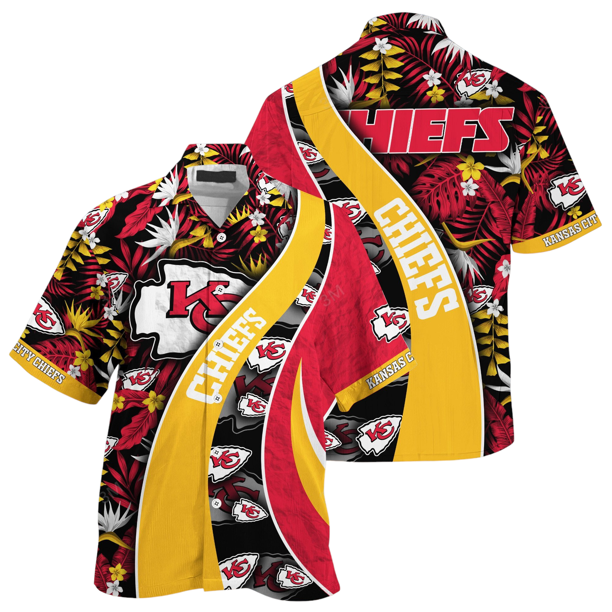 kansas city chiefs nfl Hawaiian Shirt Aloha Shirt for Men Women