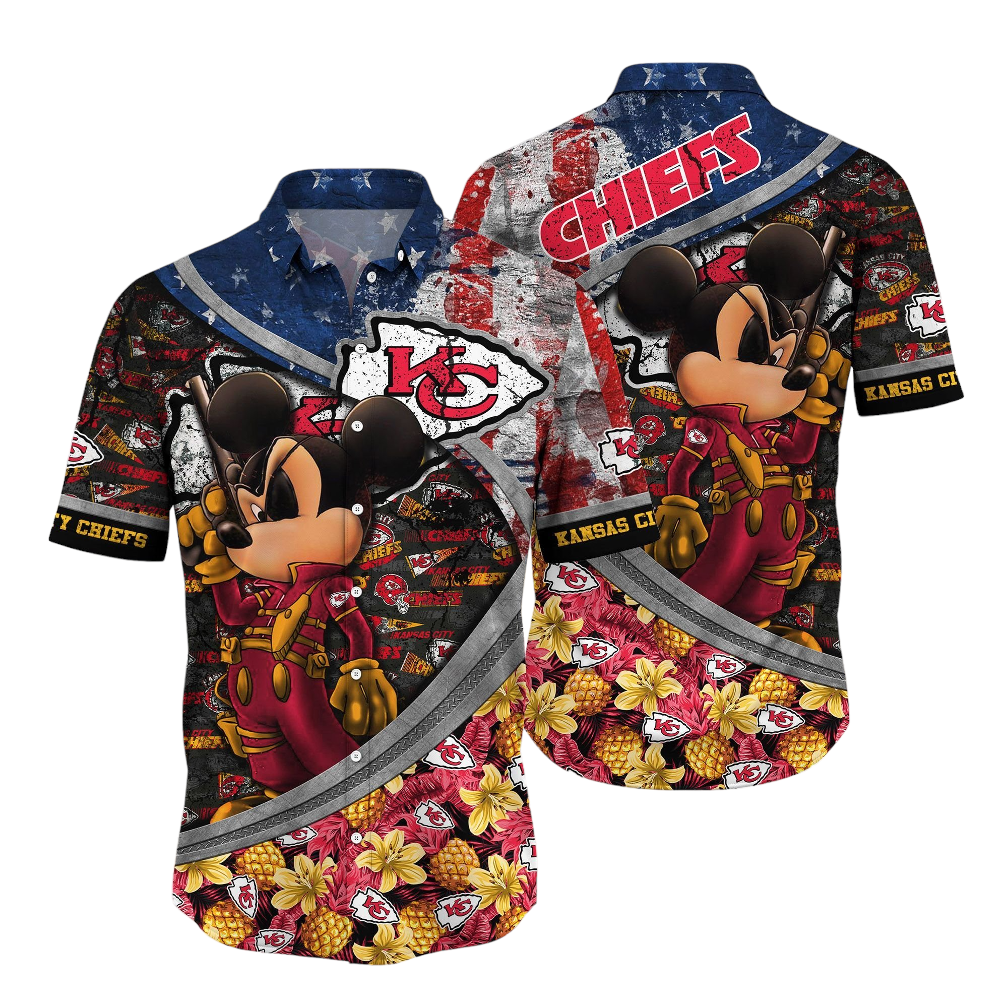 kansas city chiefs nflaloha Hawaiian Shirt Aloha Shirt for Men Women