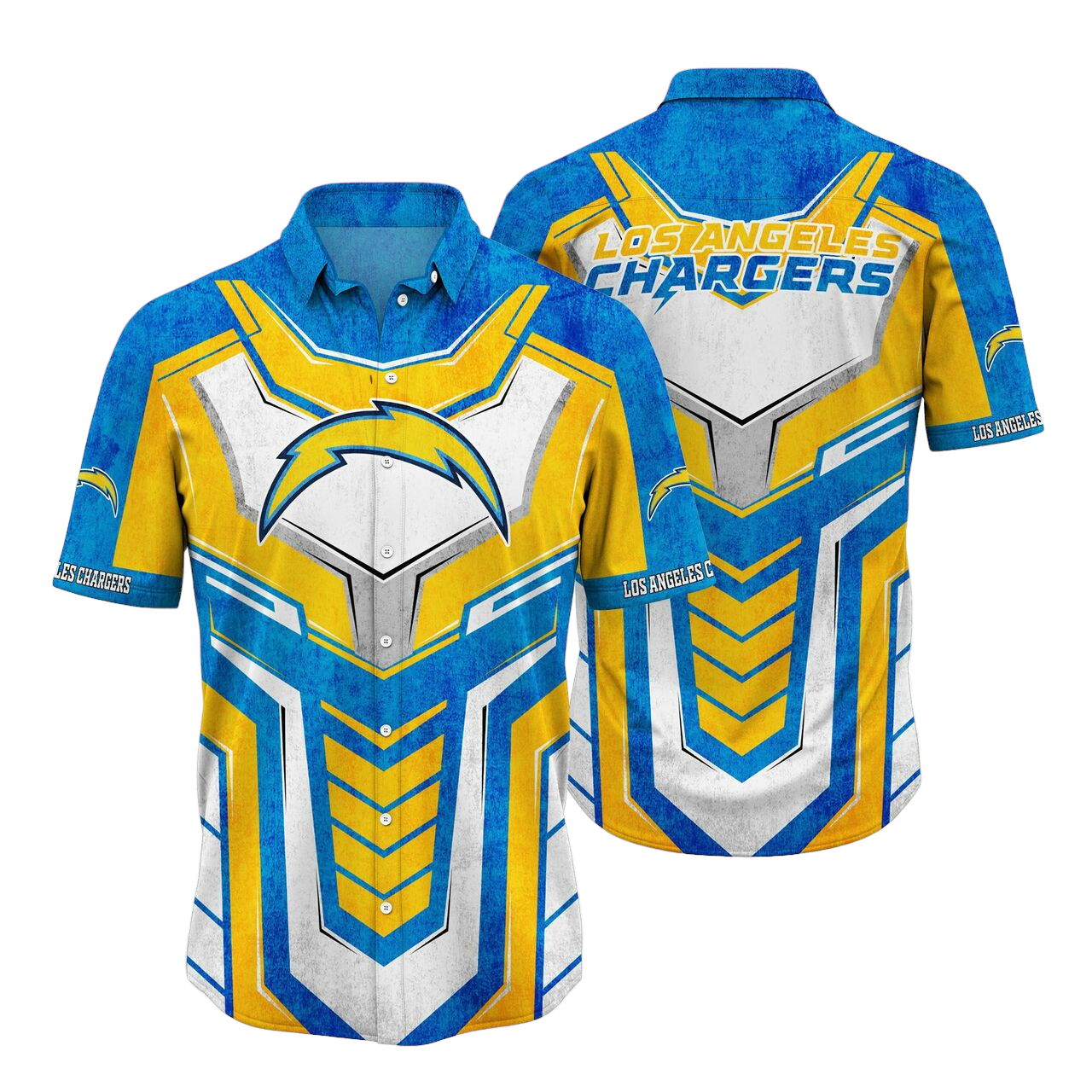 los angeles chargers Hawaiian Shirt Aloha Shirt for Men Women