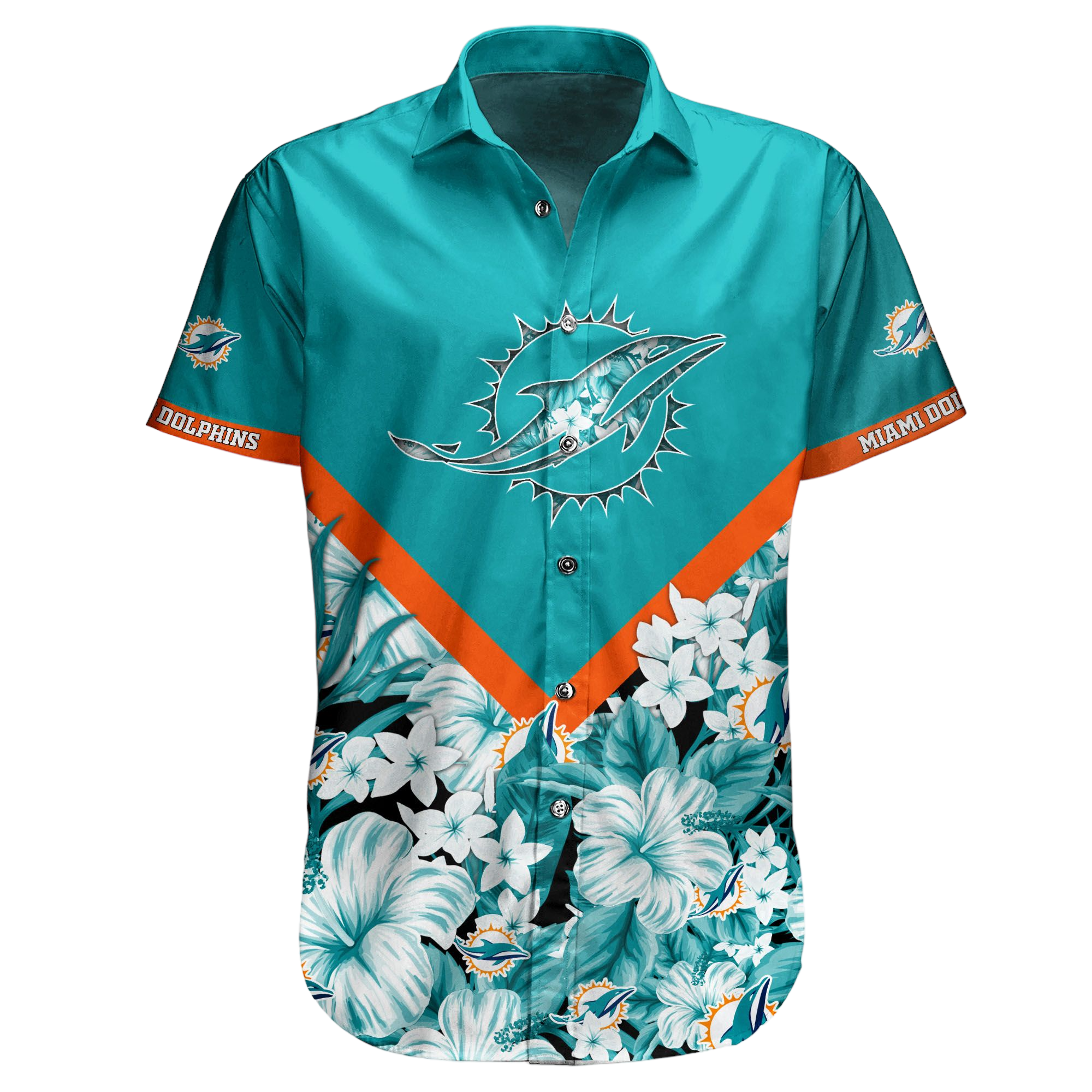 miami dolphins Hawaiian Shirt Aloha Shirt for Men Women