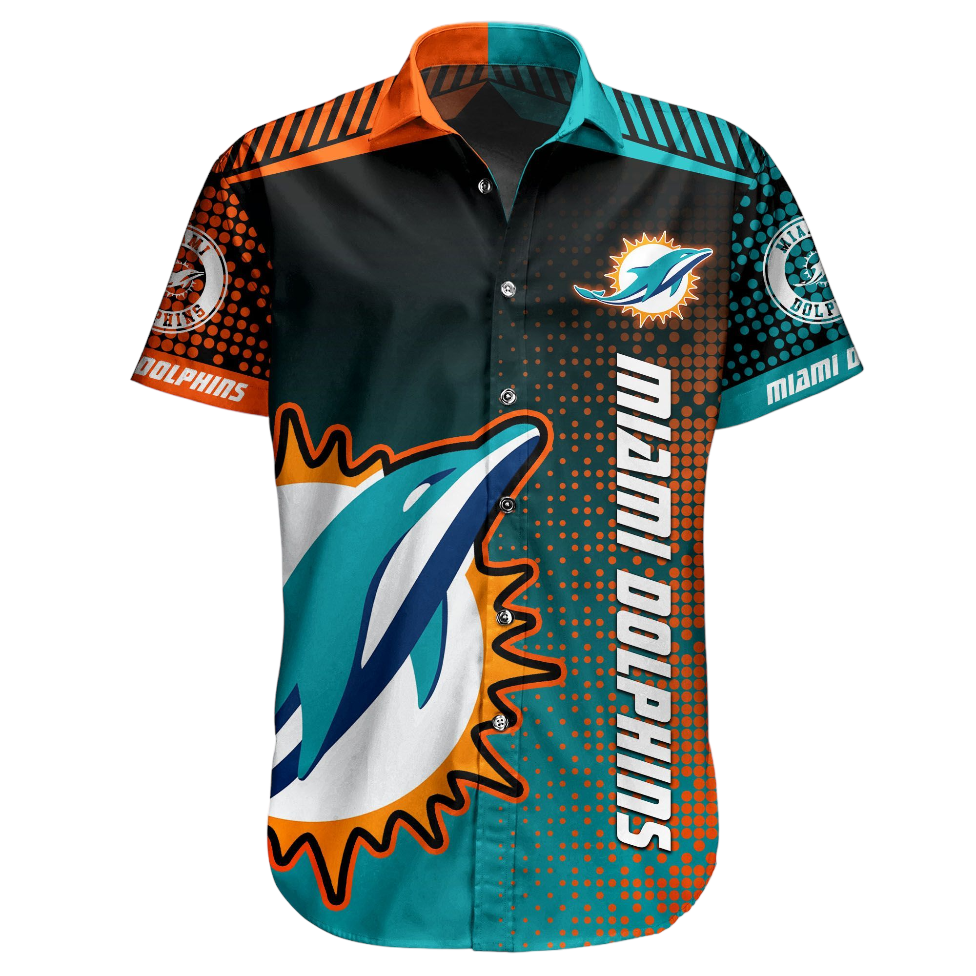 miami dolphins Hawaiian Shirt Aloha Shirt for Men Women