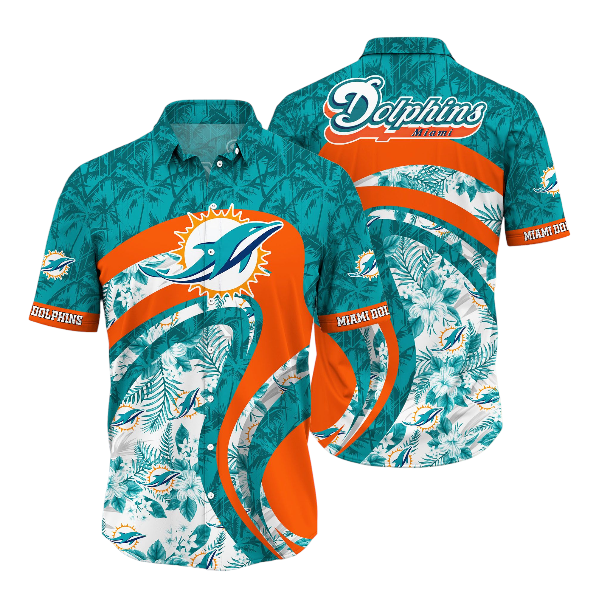 miami dolphins Hawaiian Shirt Aloha Shirt for Men Women