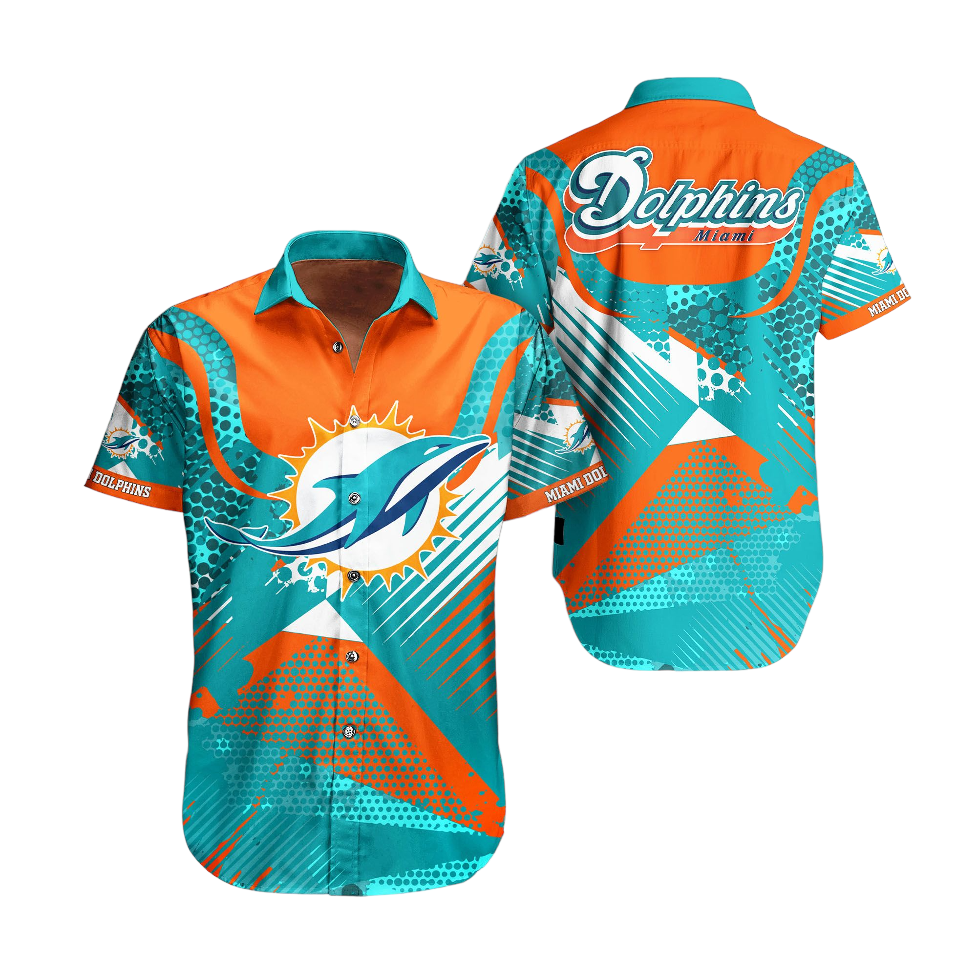 miami dolphins Hawaiian Shirt Aloha Shirt for Men Women