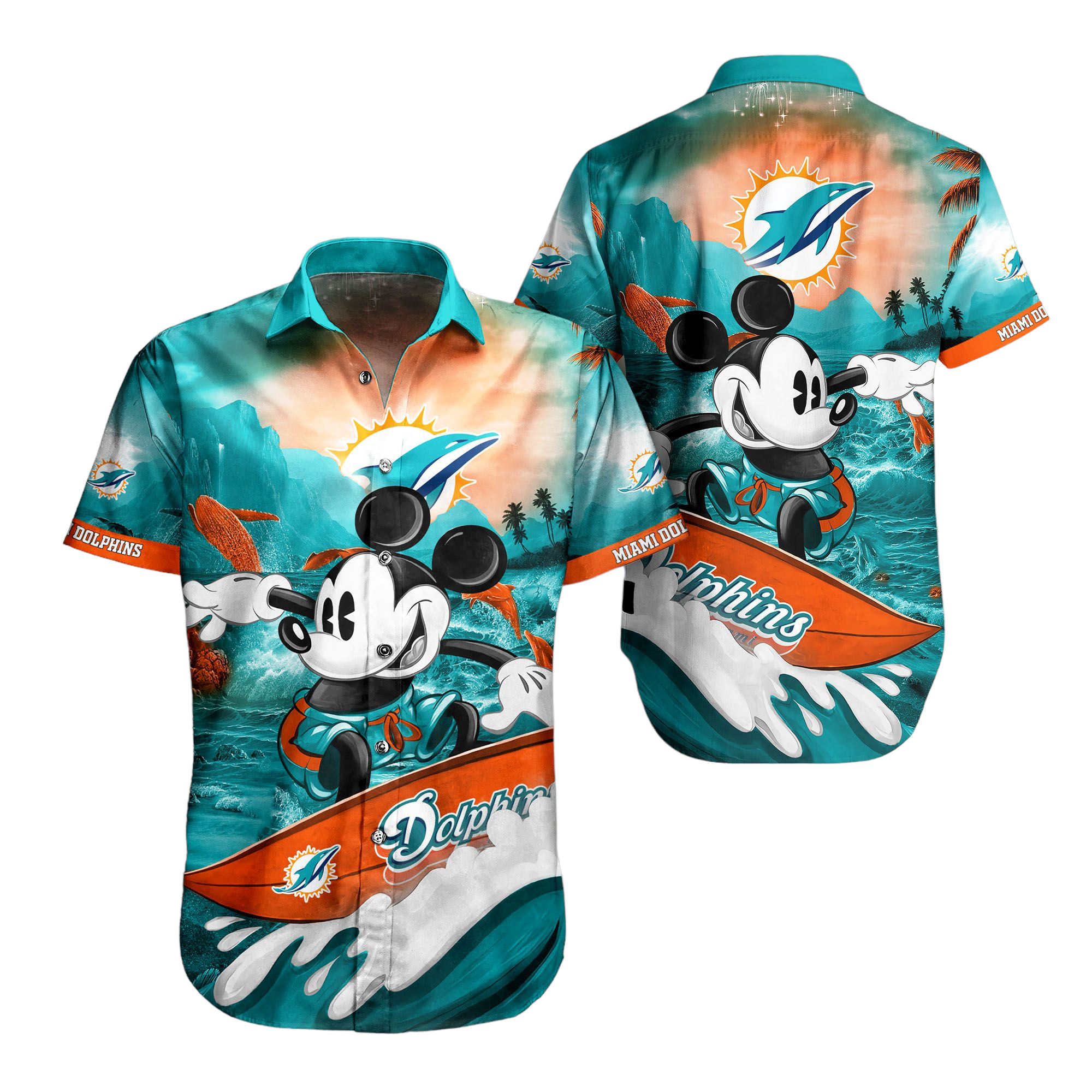 miami dolphins Hawaiian Shirt Aloha Shirt for Men Women