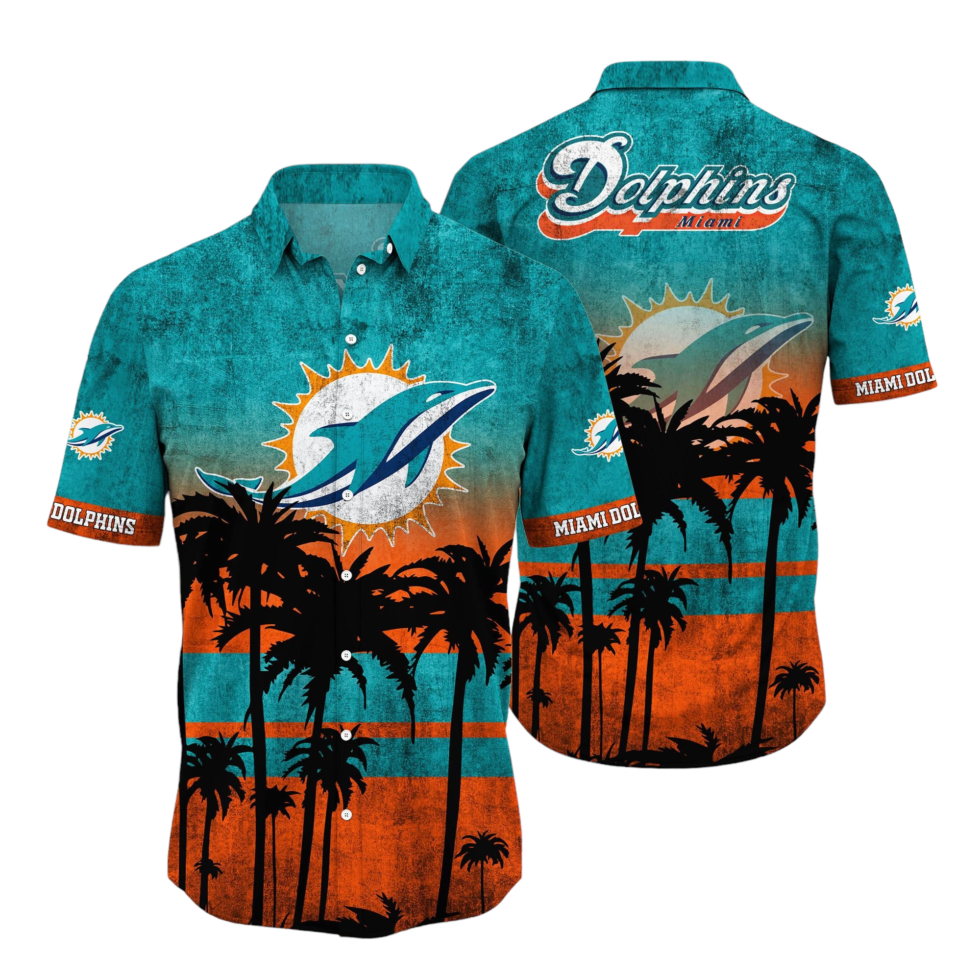 miami dolphins Hawaiian Shirt Aloha Shirt for Men Women