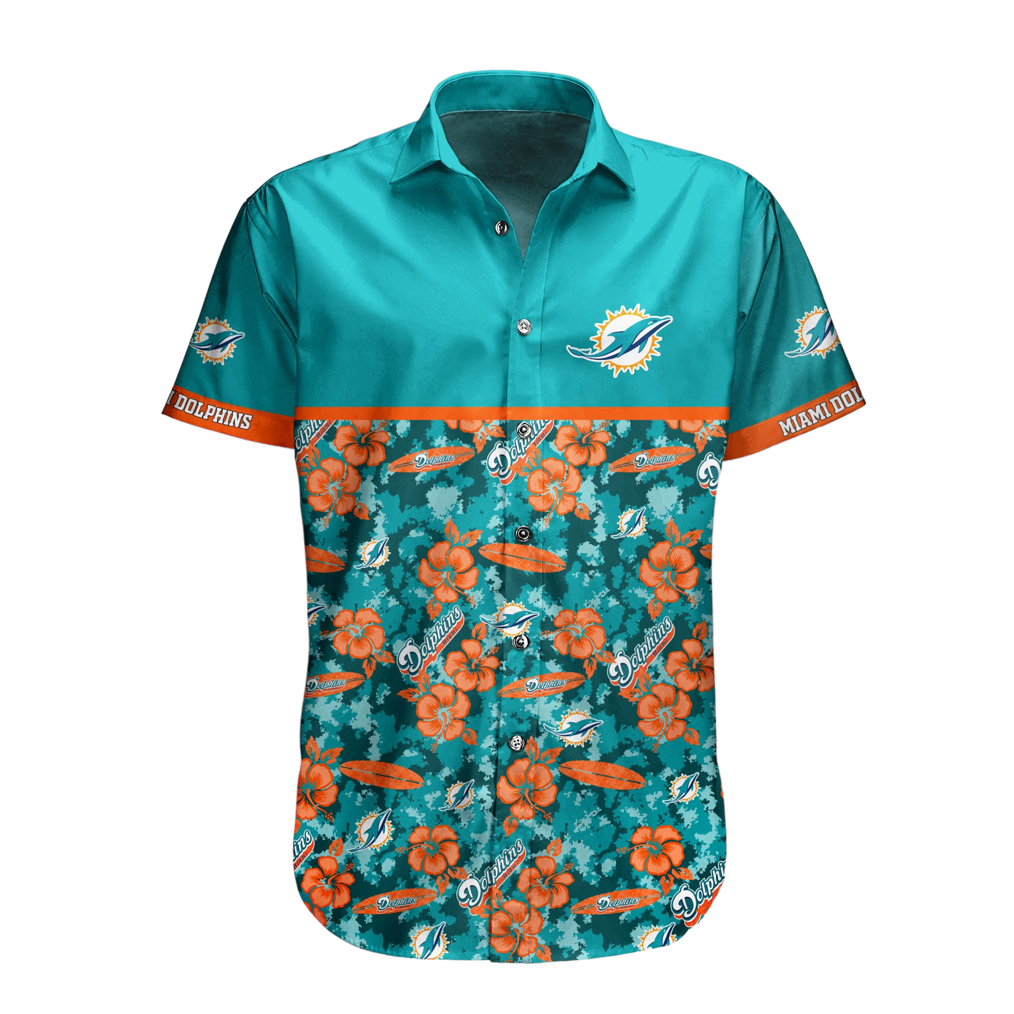 miami dolphins Hawaiian Shirt Aloha Shirt for Men Women