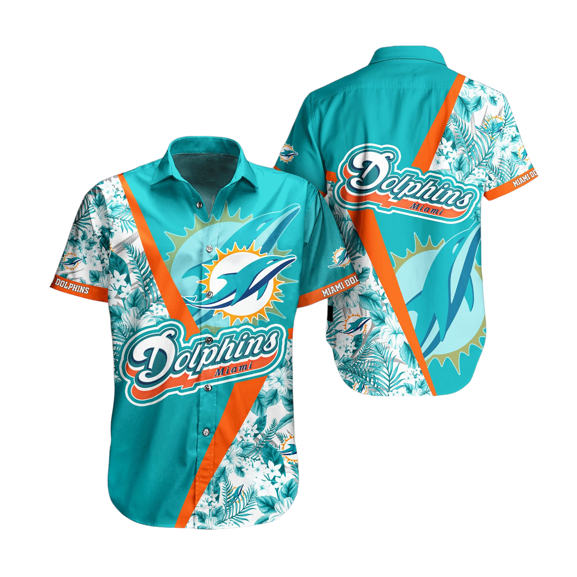 miami dolphins Hawaiian Shirt Aloha Shirt for Men Women