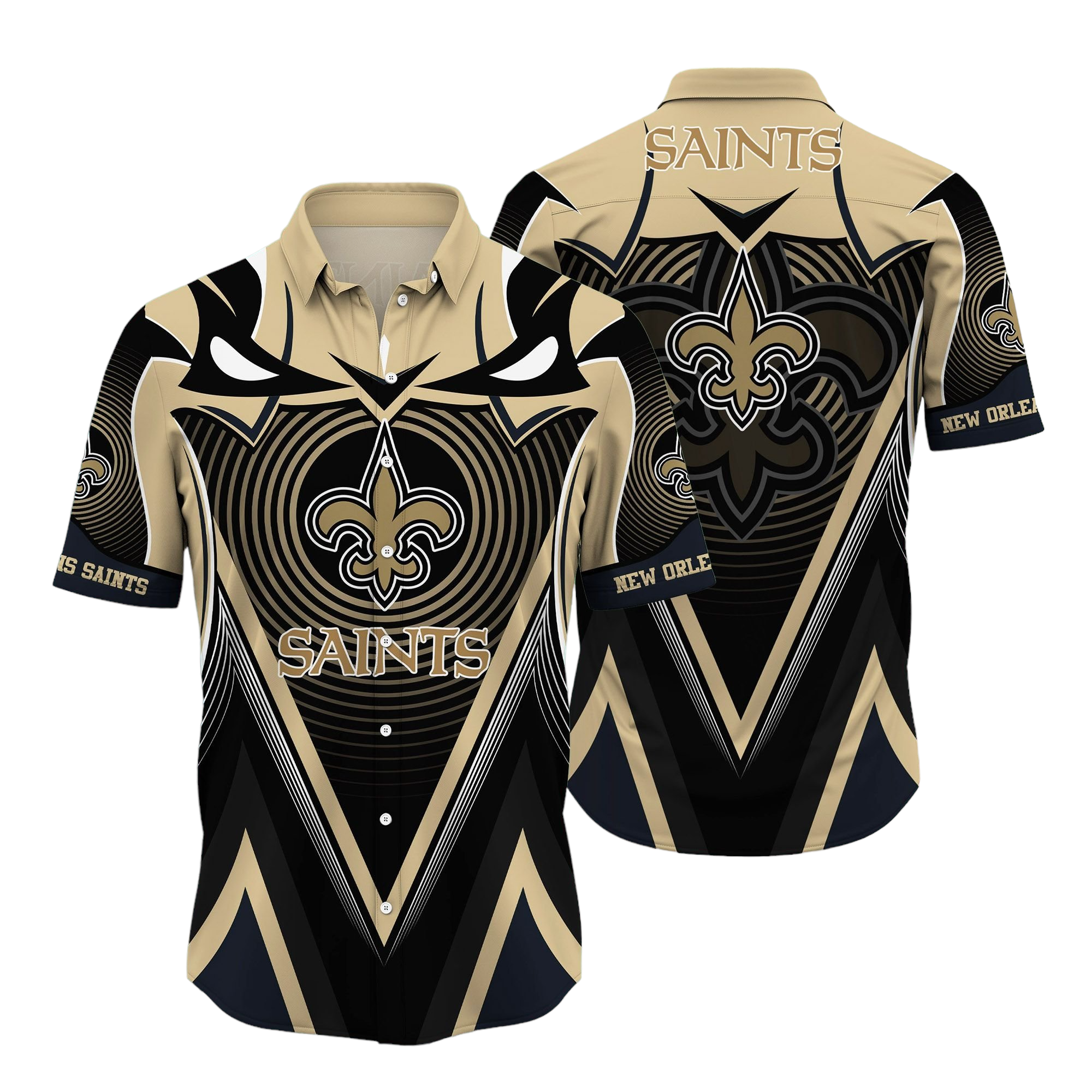 new orleans saints nfl Hawaiian Shirt Aloha Shirt for Men Women