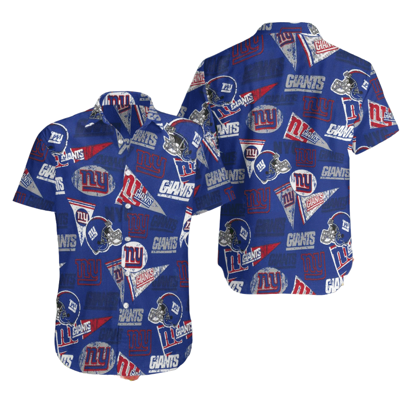 new york giants hawaiian aloha Hawaiian Shirt Aloha Shirt for Men Women