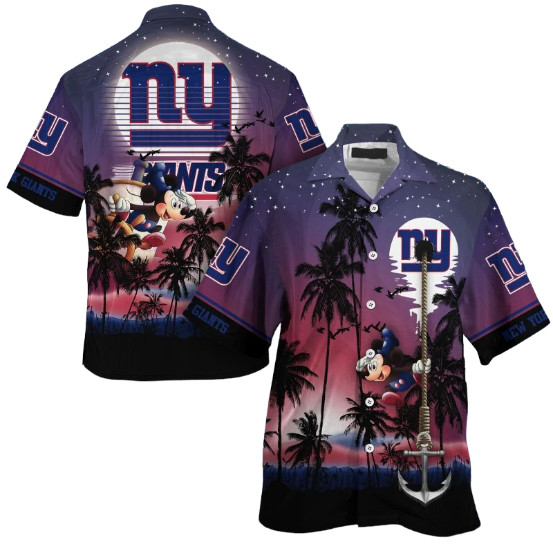 new york giants nfl summer Hawaiian Shirt Aloha Shirt for Men Women