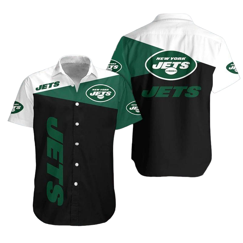 new york jets Hawaiian Shirt Aloha Shirt for Men Women