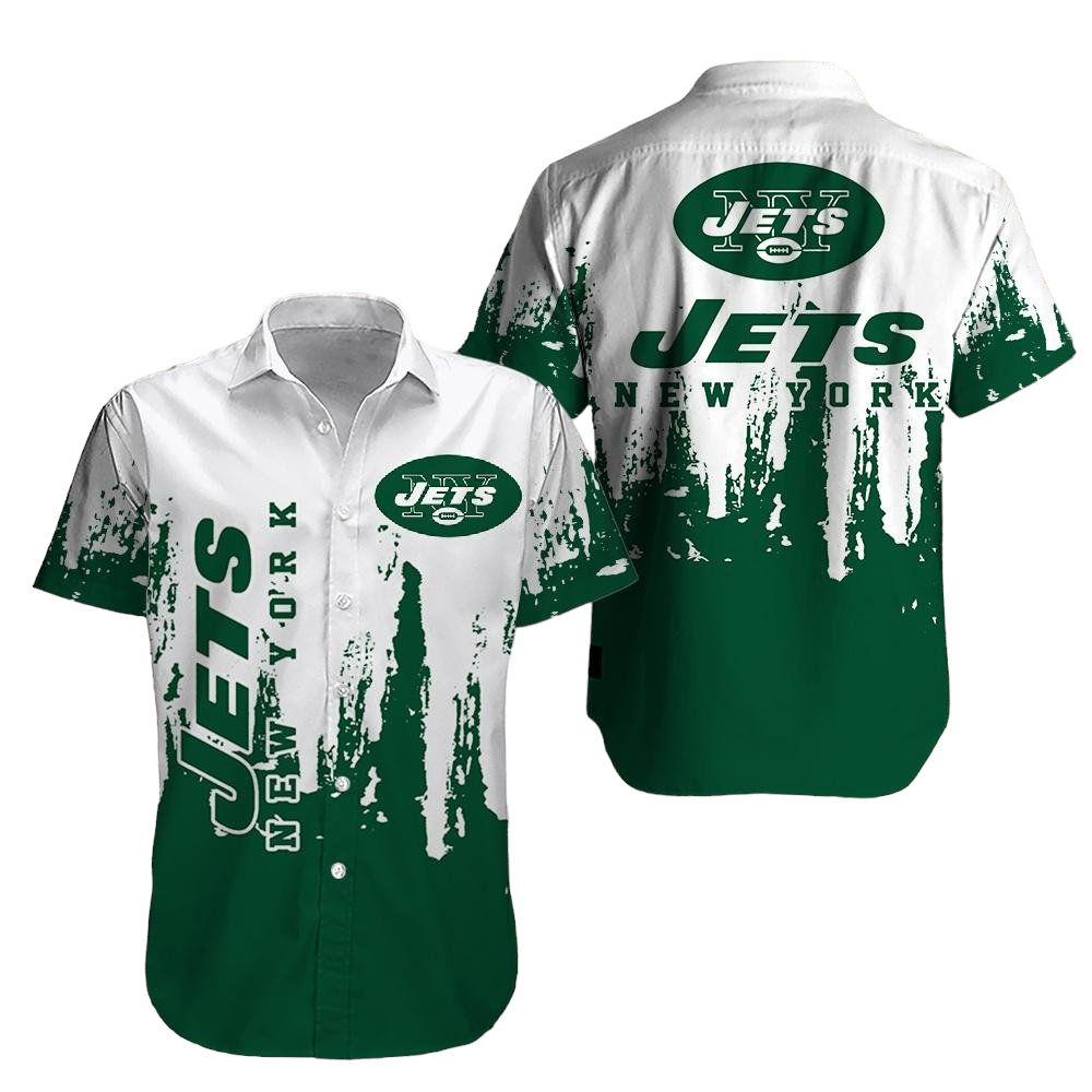 new york jets Hawaiian Shirt Aloha Shirt for Men Women