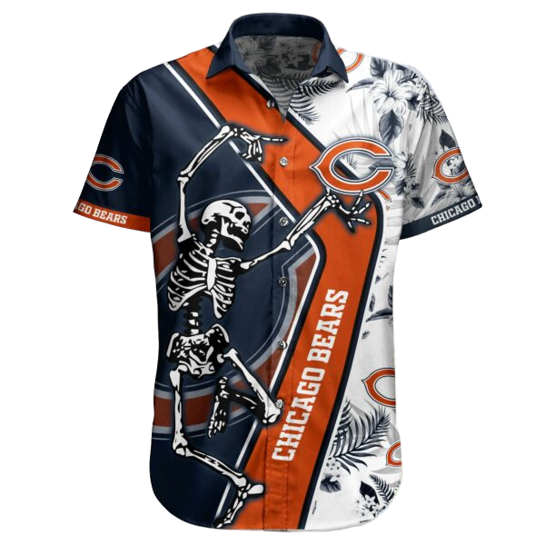 nfl chicago bears Hawaiian Shirt Aloha Shirt for Men Women