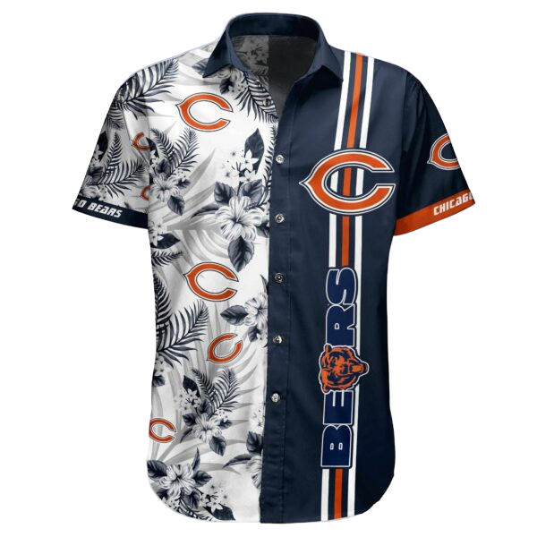 nfl chicago bears Hawaiian Shirt Aloha Shirt for Men Women