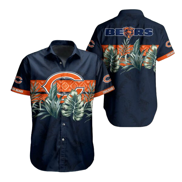 nfl chicago bears Hawaiian Shirt Aloha Shirt for Men Women