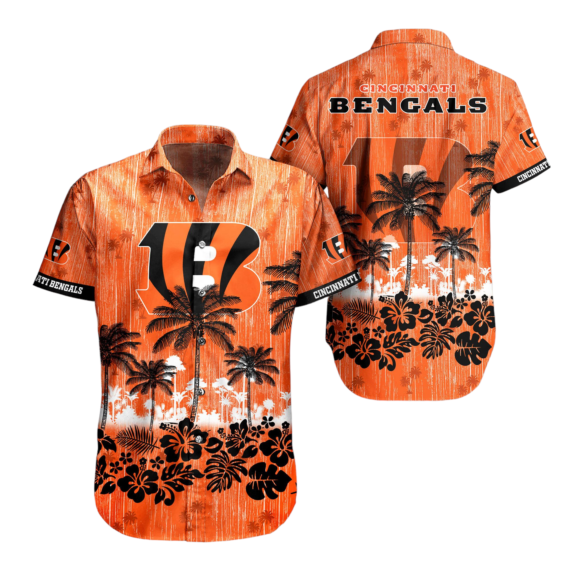 nfl cincinnati bengals Hawaiian Shirt Aloha Shirt for Men Women