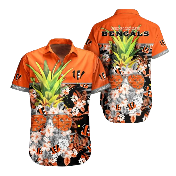 nfl cincinnati bengals Hawaiian Shirt Aloha Shirt for Men Women