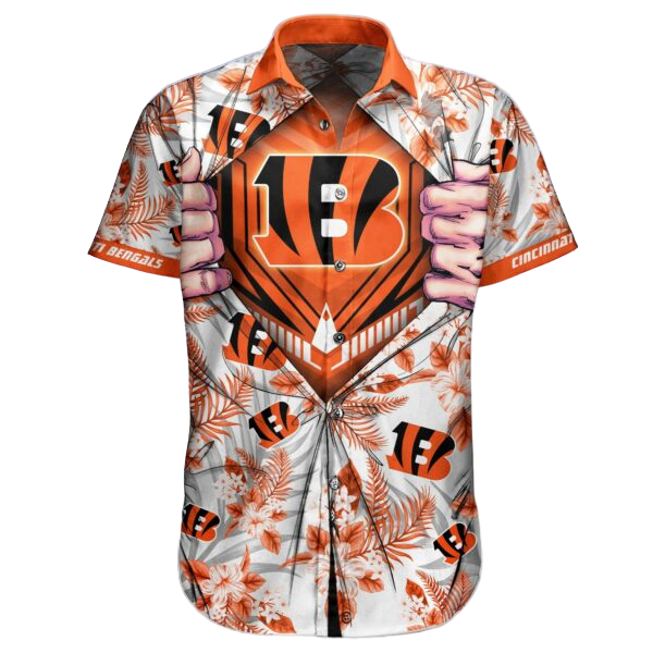 nfl cincinnati bengals Hawaiian Shirt Aloha Shirt for Men Women