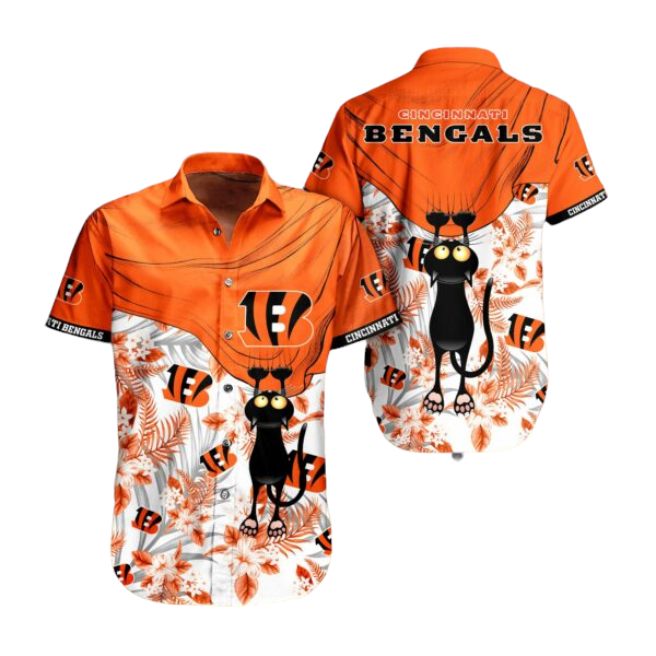 nfl cincinnati bengals Hawaiian Shirt Aloha Shirt for Men Women