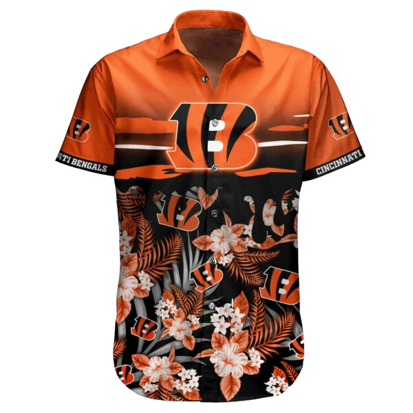 nfl cincinnati bengals Hawaiian Shirt Aloha Shirt for Men Women