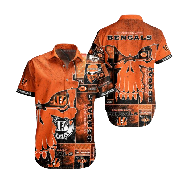 nfl cincinnati bengals Hawaiian Shirt Aloha Shirt for Men Women