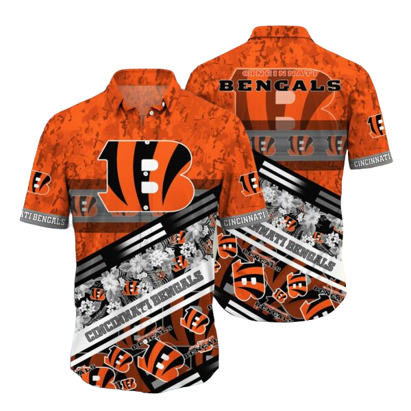 nfl cincinnati bengals Hawaiian Shirt Aloha Shirt for Men Women