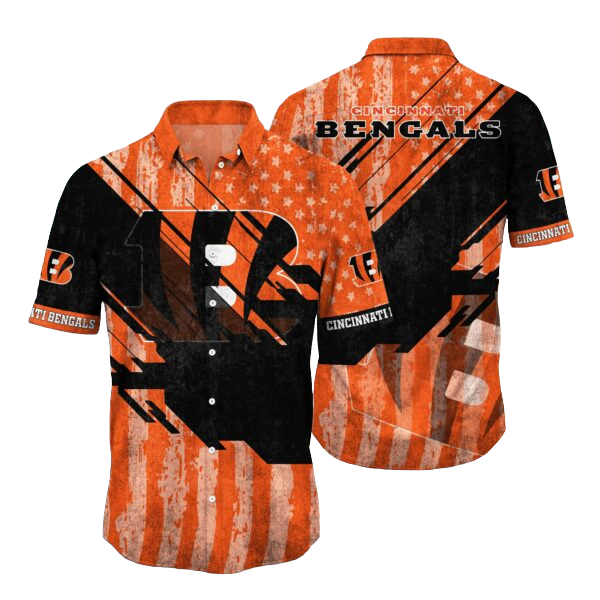 nfl cincinnati bengals Hawaiian Shirt Aloha Shirt for Men Women