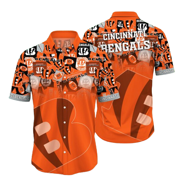 nfl cincinnati bengals Hawaiian Shirt Aloha Shirt for Men Women