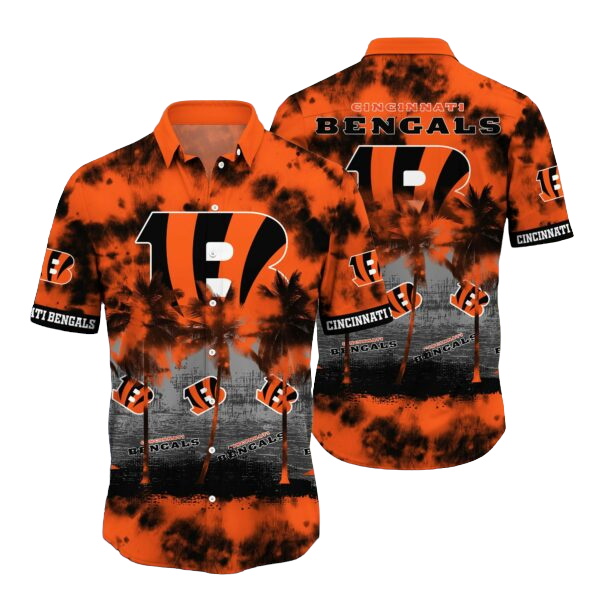 nfl cincinnati bengals Hawaiian Shirt Aloha Shirt for Men Women