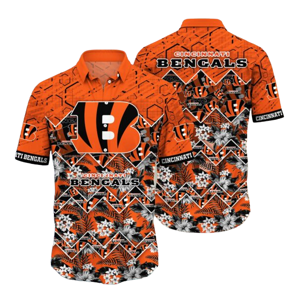 nfl cincinnati bengals Hawaiian Shirt Aloha Shirt for Men Women