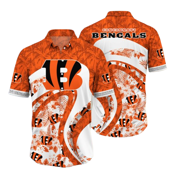 nfl cincinnati bengals Hawaiian Shirt Aloha Shirt for Men Women