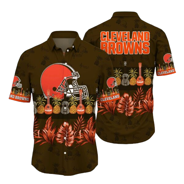 nfl cleveland browns Hawaiian Shirt Aloha Shirt for Men Women