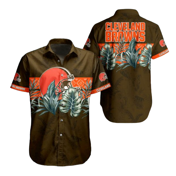nfl cleveland browns Hawaiian Shirt Aloha Shirt for Men Women