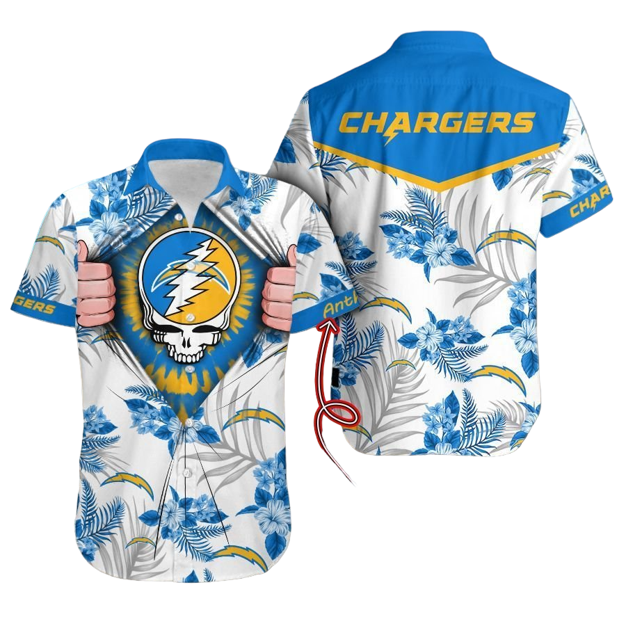nfl los angeles chargers grateful dead gift for fan personalized