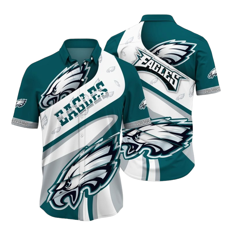 philadelphia eagles nfl Hawaiian Shirt Aloha Shirt for Men Women