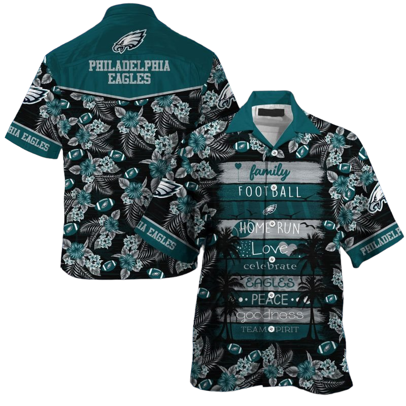 philadelphia eagles nfl Hawaiian Shirt Aloha Shirt for Men Women