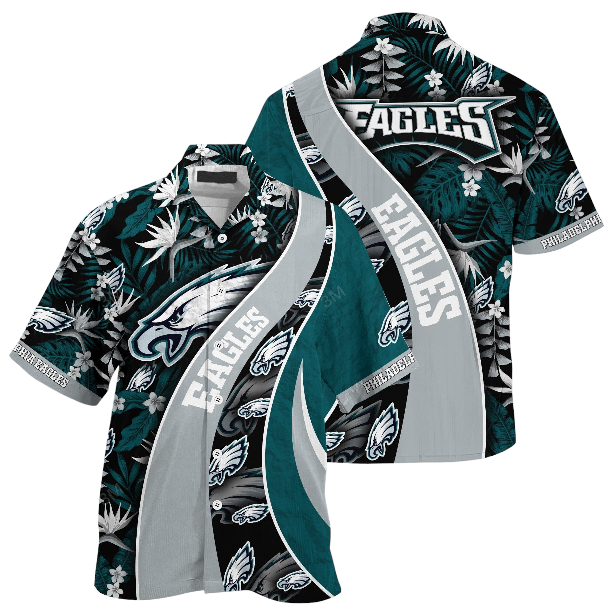 philadelphia eagles nfl Hawaiian Shirt Aloha Shirt for Men Women