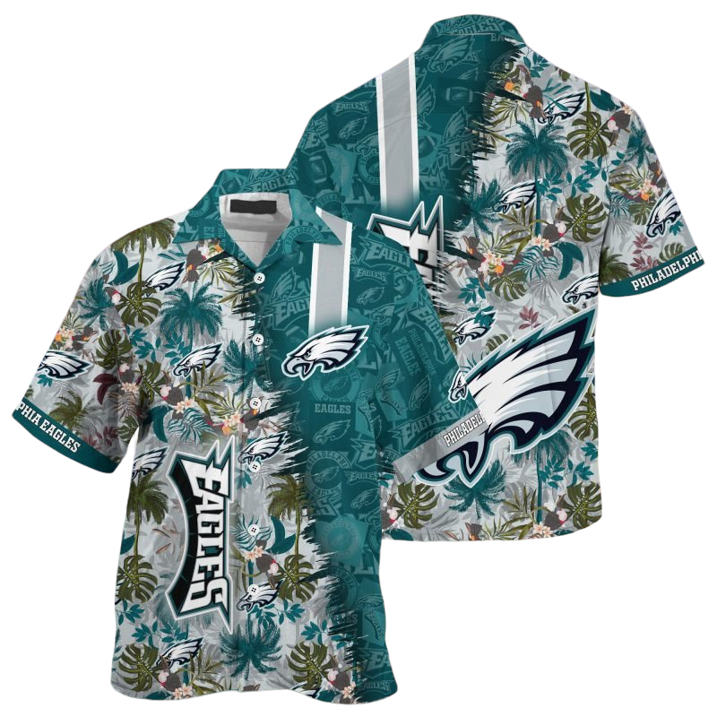 philadelphia eagles nfl summer Hawaiian Shirt Aloha Shirt for Men Women