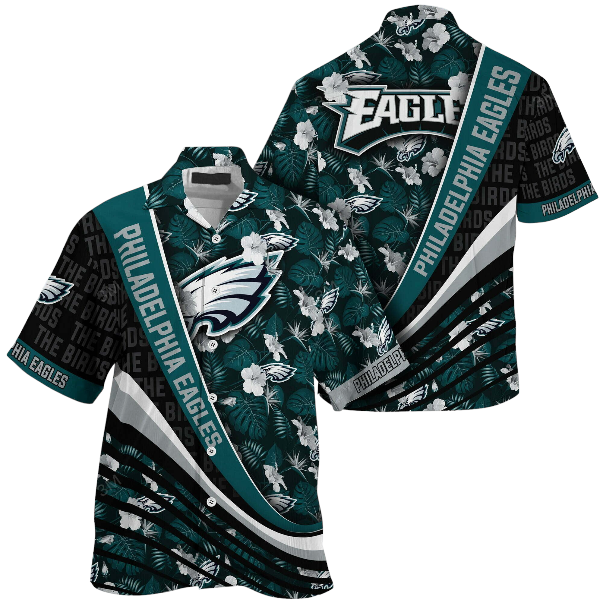 philadelphia eagles nfl summer Hawaiian Shirt Aloha Shirt for Men Women